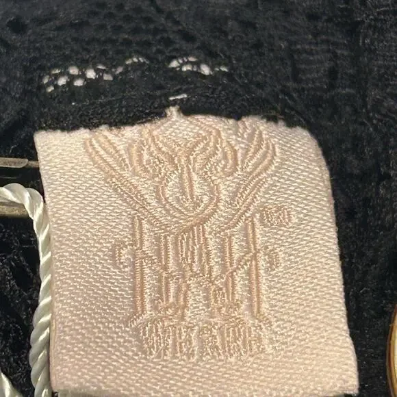 Free People We Are Hah Got Ur Back Bra Size XS in Noir Black Lace Adjustable - Picture 10 of 11